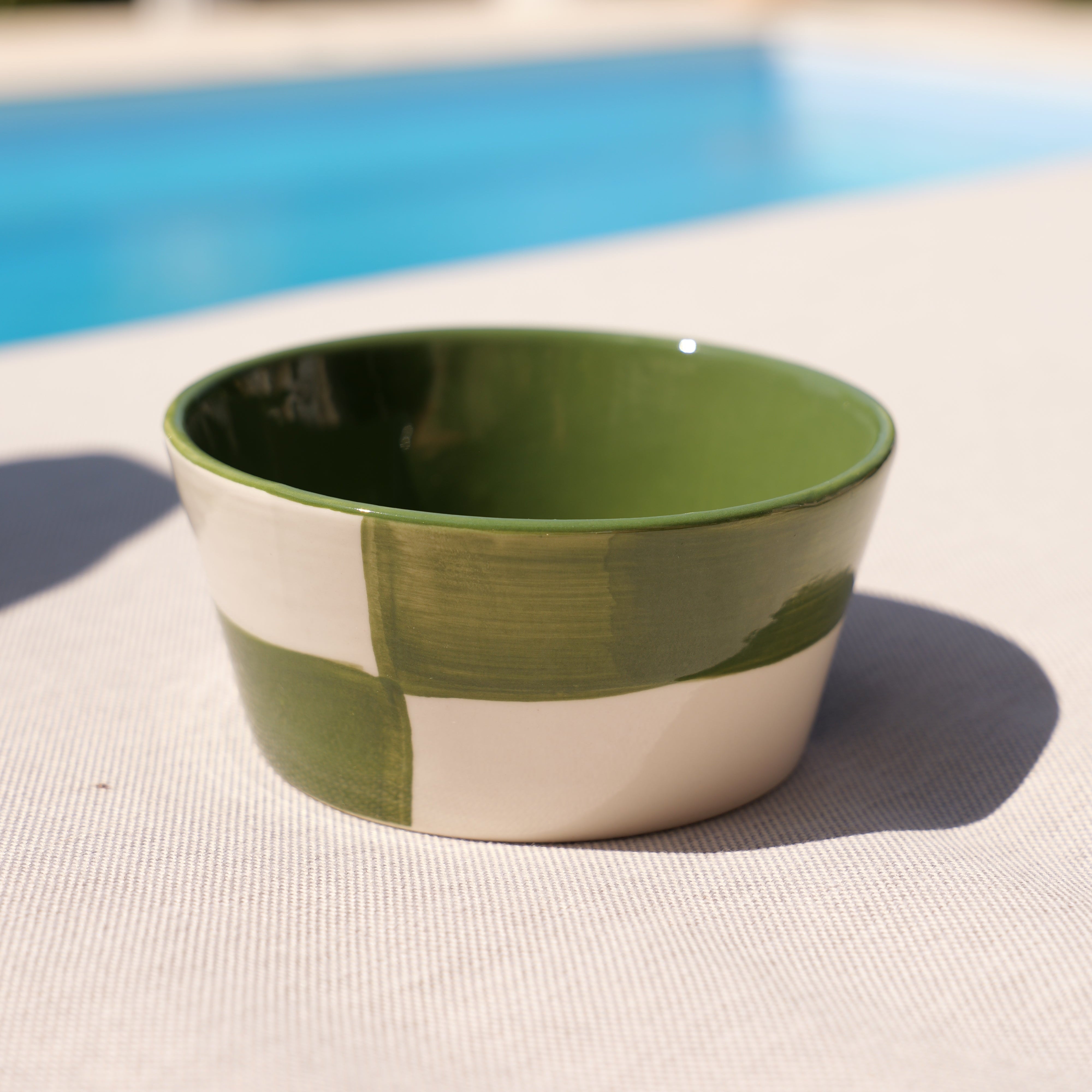 Bol à apéro - Vert, Grès 🫒