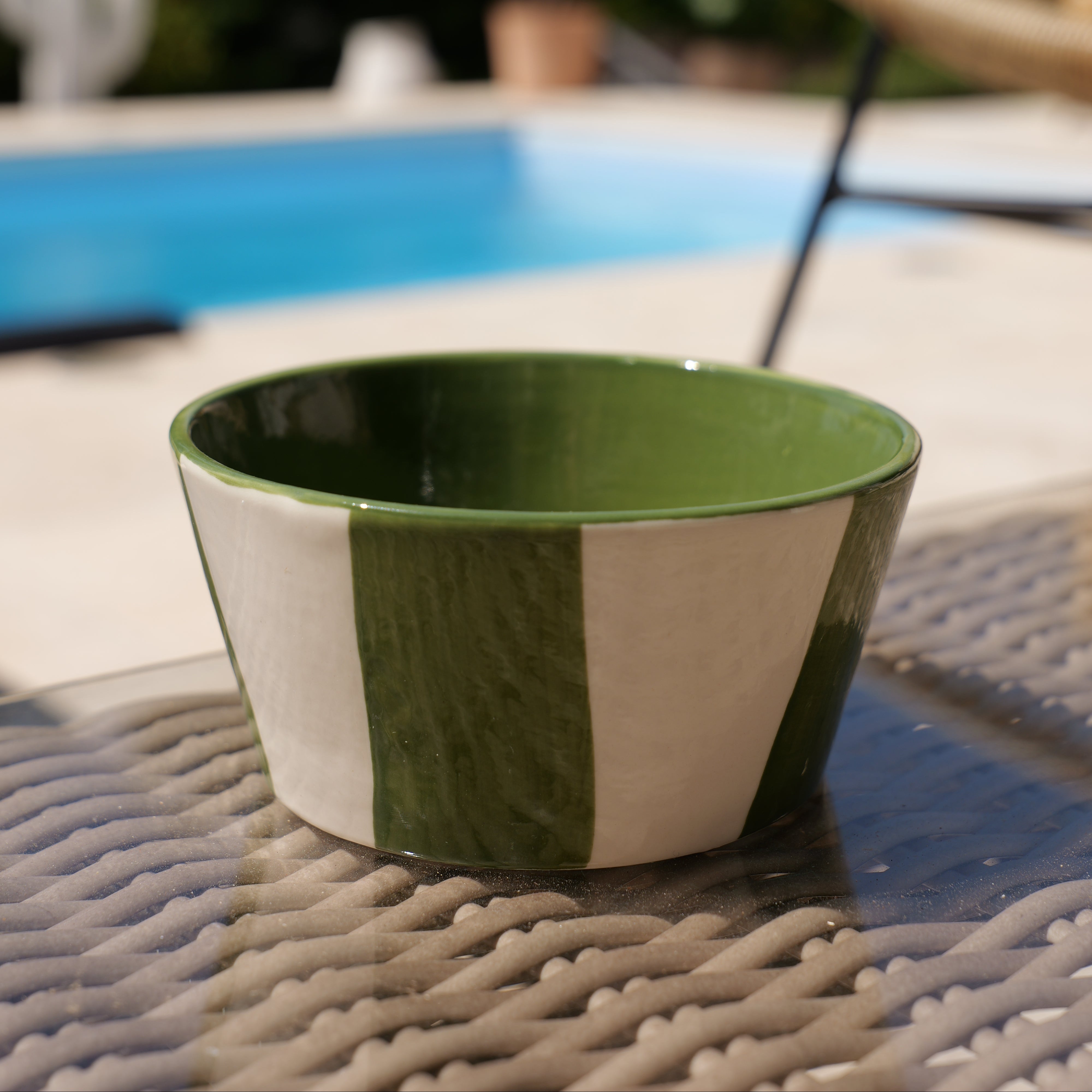 Bol à apéro, Vert, Grès 🫒
