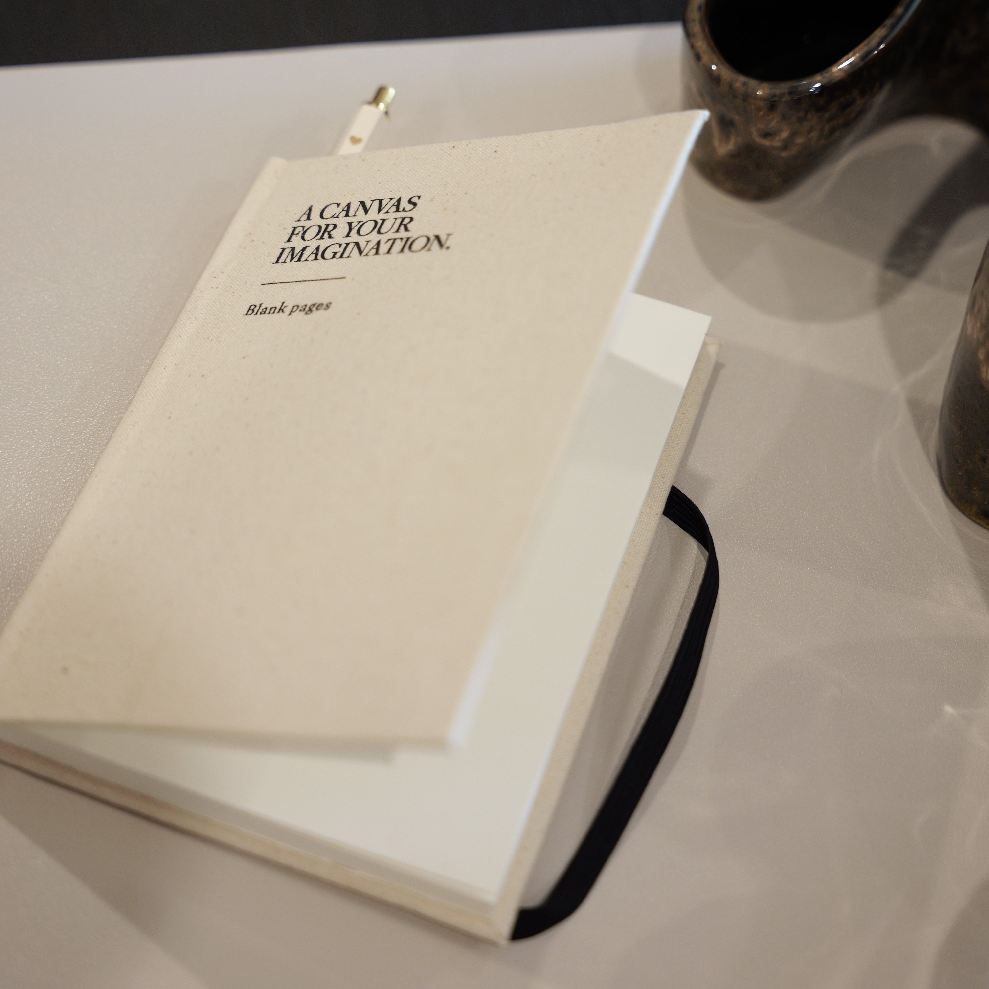 Petit carnet de notes avec couverture en coton 📖 🤍